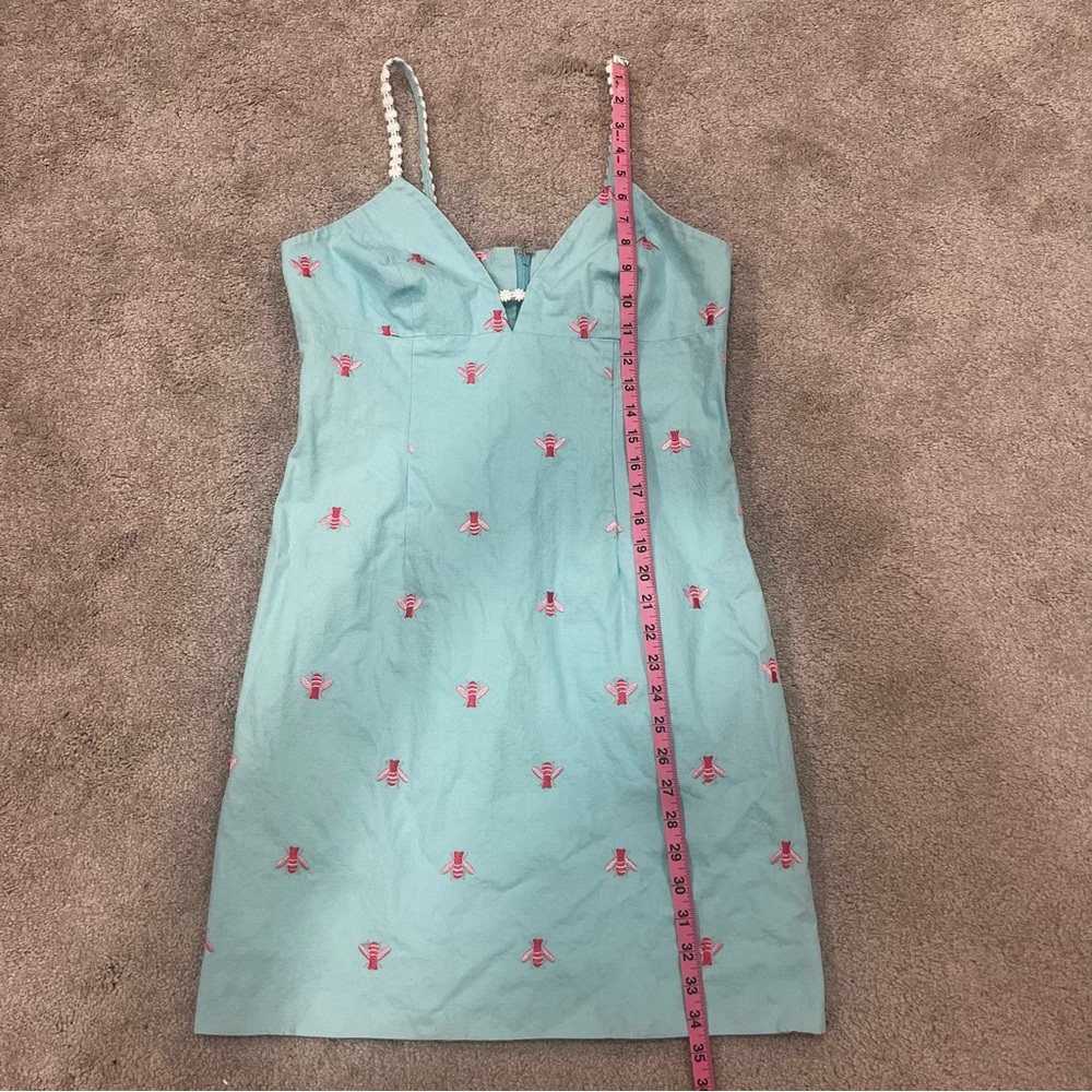 Lilly Pulitzer Baby Blue Dress Women’s Sz 6 - Picture 3 of 10